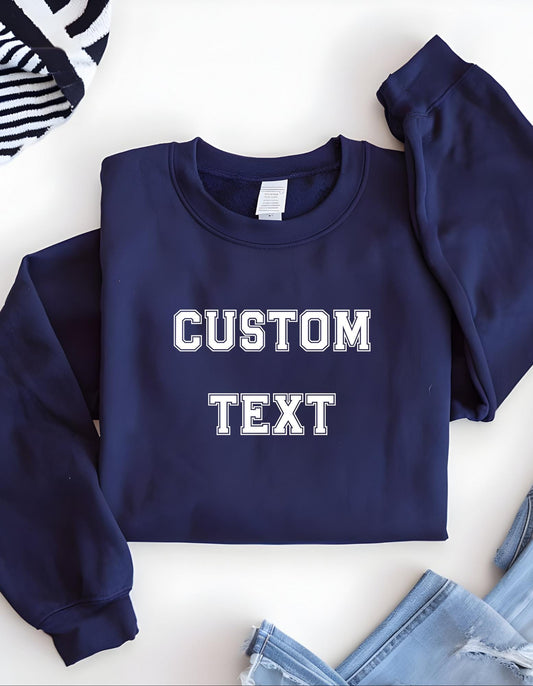 Custom Business Logo Sweatshirt, Custom Team Sweatshirt,