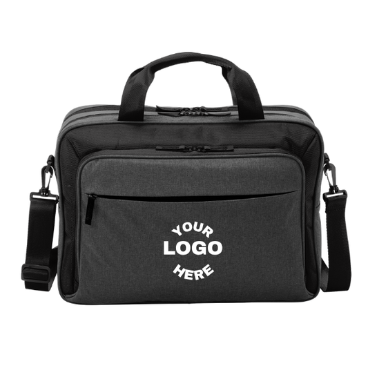 Custom Port Authority® Exec Briefcase BG323 | Personalized Business Laptop Bag