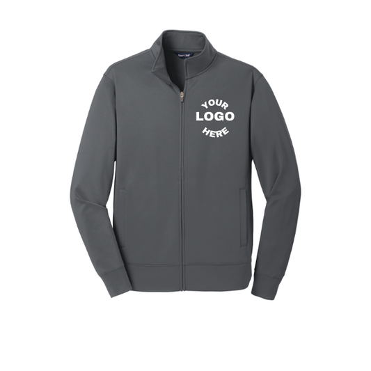 Custom Branded Men Full-Zip Jacket | Personalized Business & Team Apparel