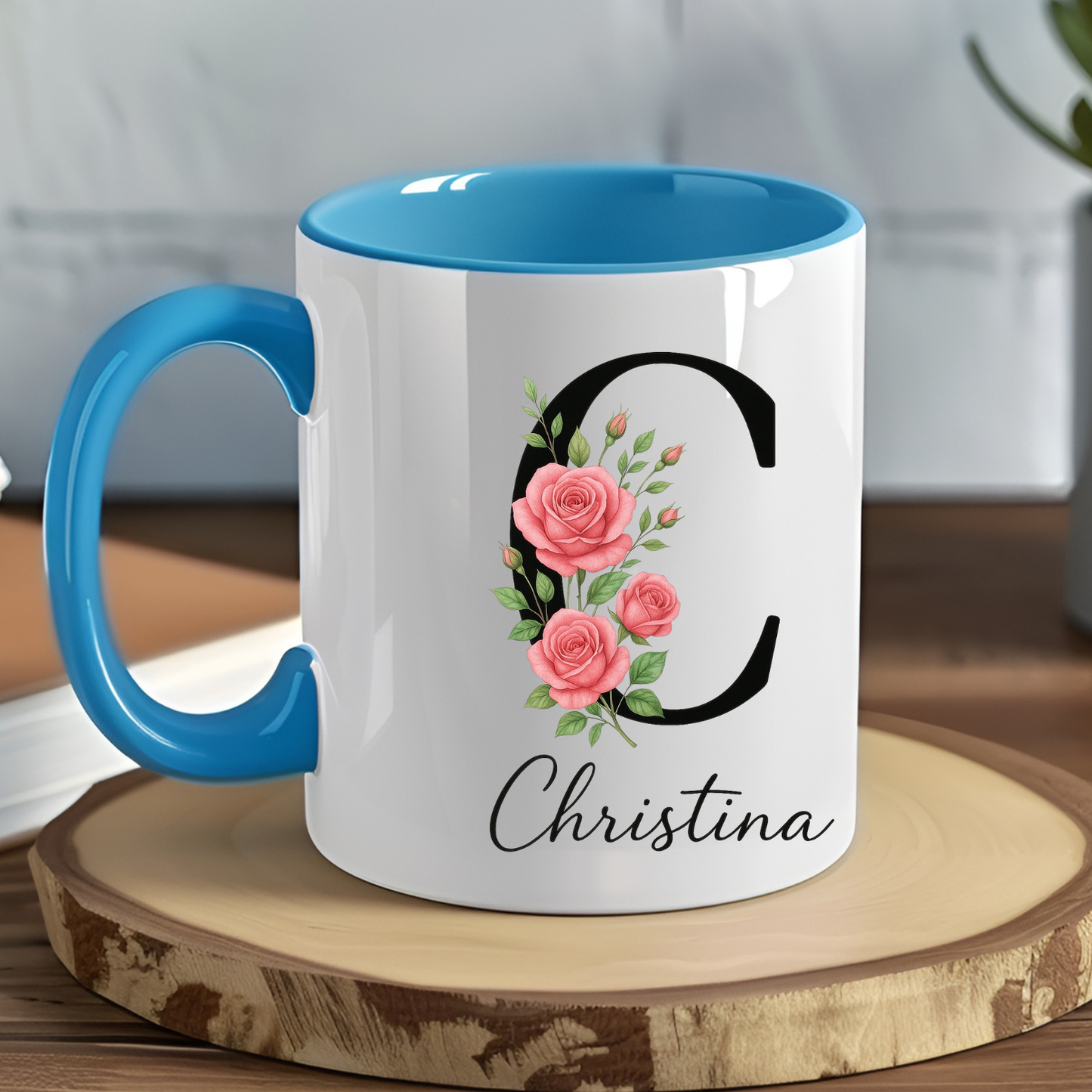 Personalized Mug – Set of 6 - Name Mug – Custom Coffee Cup – Gift for Her