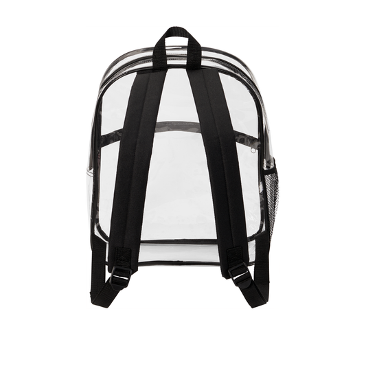 Clear Backpack – Blank PVC Bag with Optional Customization