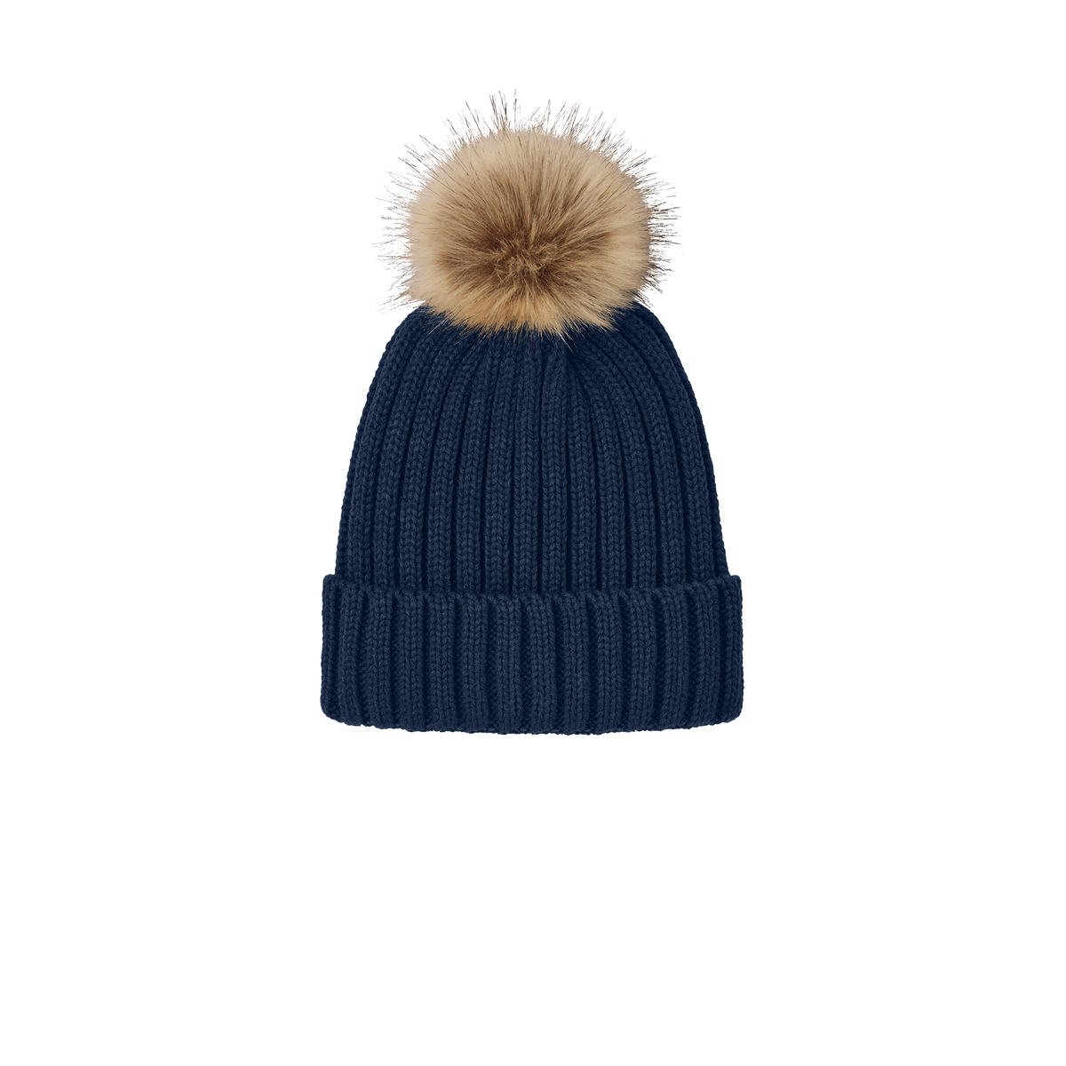 Faux Fur Pom Beanie | Cozy Winter Hat