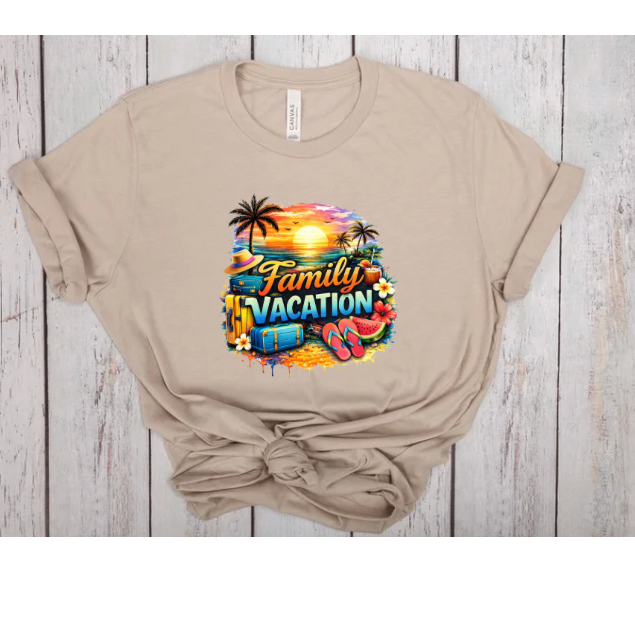 Family Vacation Shirt, Matching Family Trip Shirts, Summer Vacation T-Shirt, Beach Family Outfit, Travel Shirts, Family Reunion Tee
