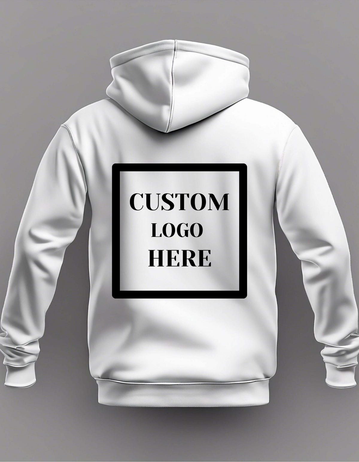 Custom Logo Hoodie | Personalized Business Hoodie | Upload Your Logo
