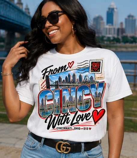 From Cincy with Love T-Shirt