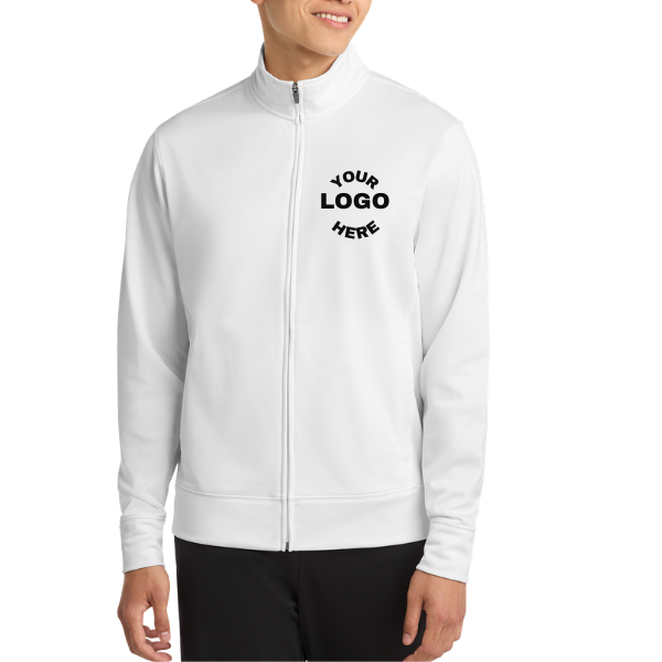 Custom Logo Men Full-Zip Jacket | Personalized Business & Team Apparel
