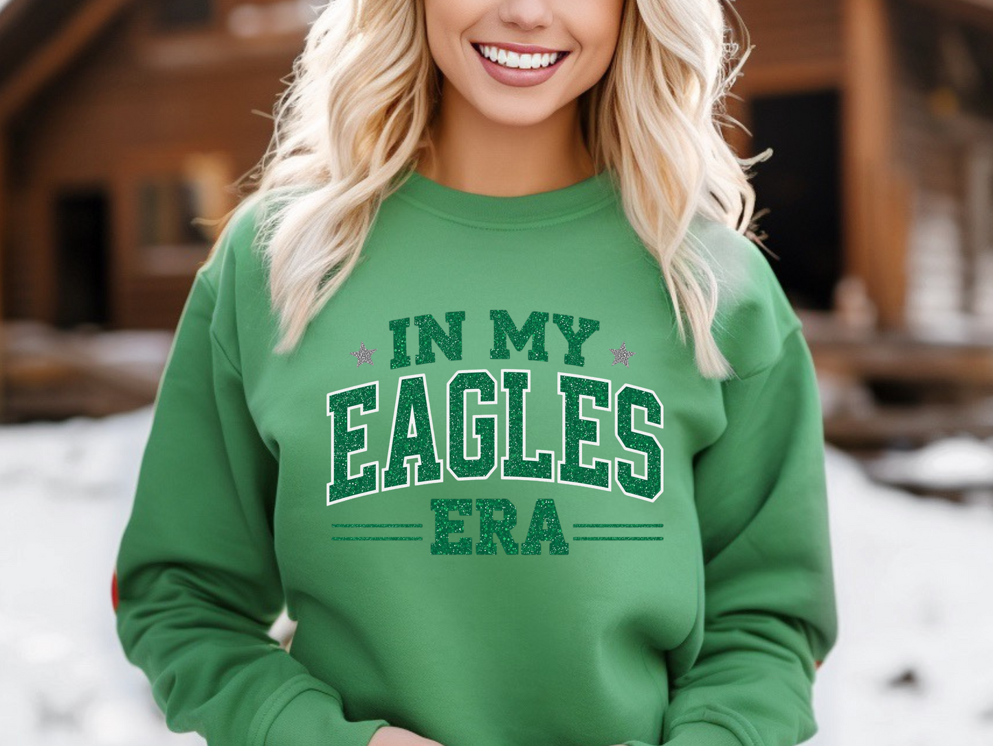 Eagles Era Crewneck Sweatshirt — 'In My Eagles Era' Graphic Crewneck