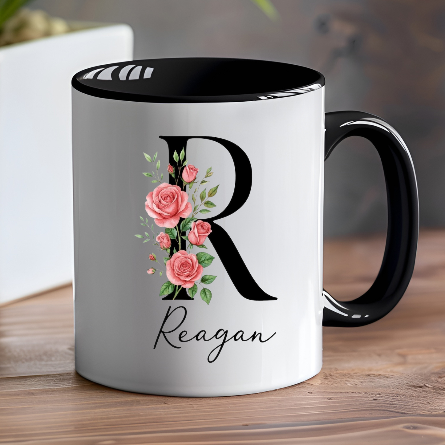 Personalized Mug – Set of 6 - Name Mug – Custom Coffee Cup – Gift for Her