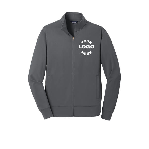 Custom Logo Men Full-Zip Jacket | Personalized Business & Team Apparel