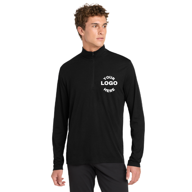Custom Sport-Tek® PosiCharge® Tri-Blend Wicking 1/4-Zip Pullover