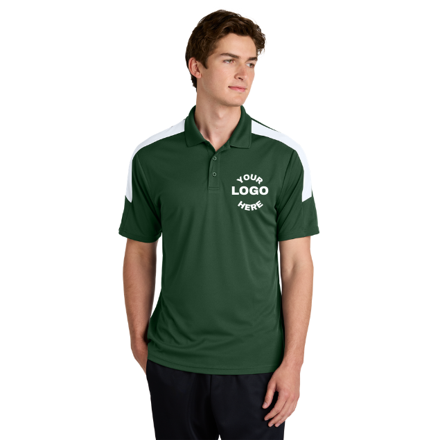 Custom DTF Men’s Polo Shirt - Competitor™ United Polo Shirts