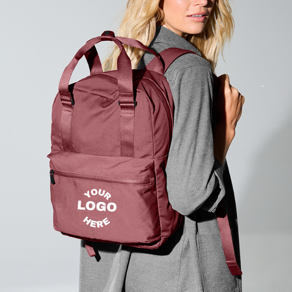 Custom Mercer+Mettle® Claremont Handled Backpack | Personalized Laptop Backpack
