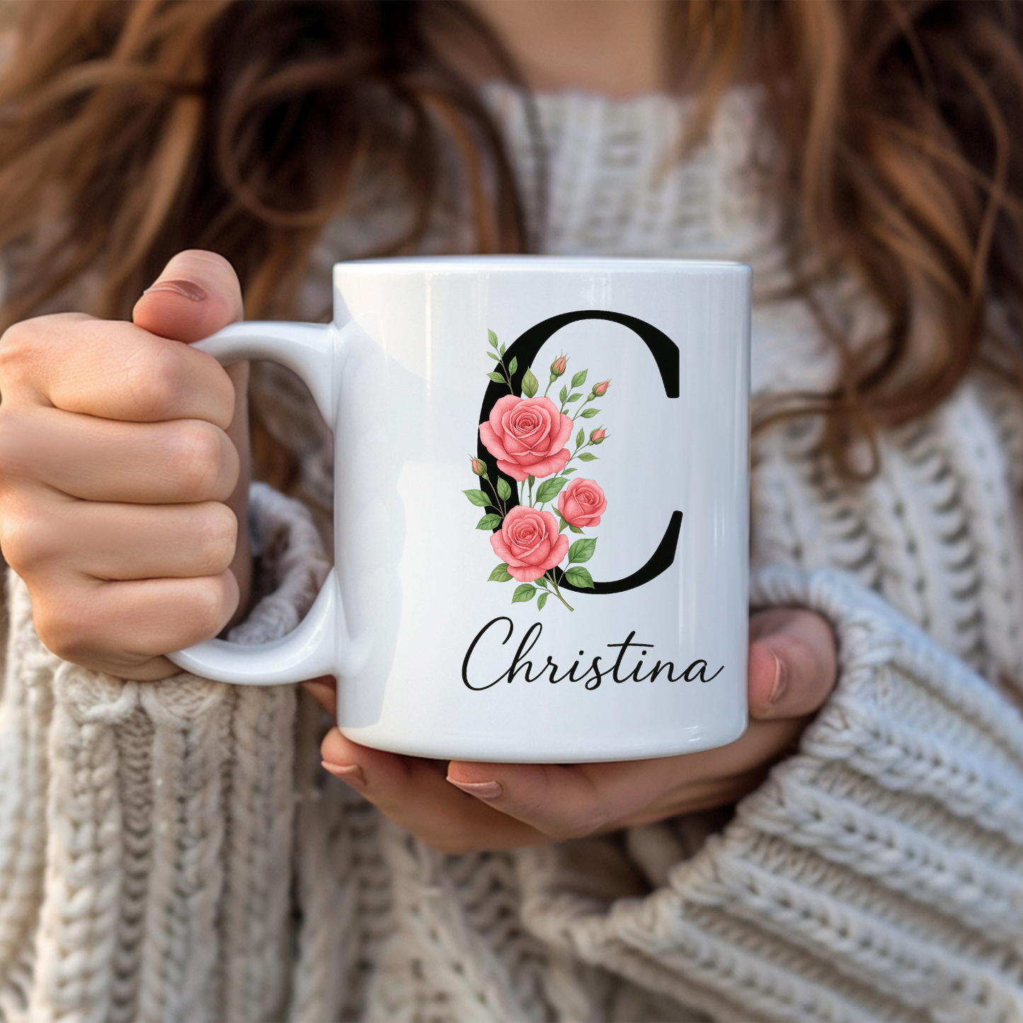 Personalized Mug – Set of 6 - Name Mug – Custom Coffee Cup – Gift for Her