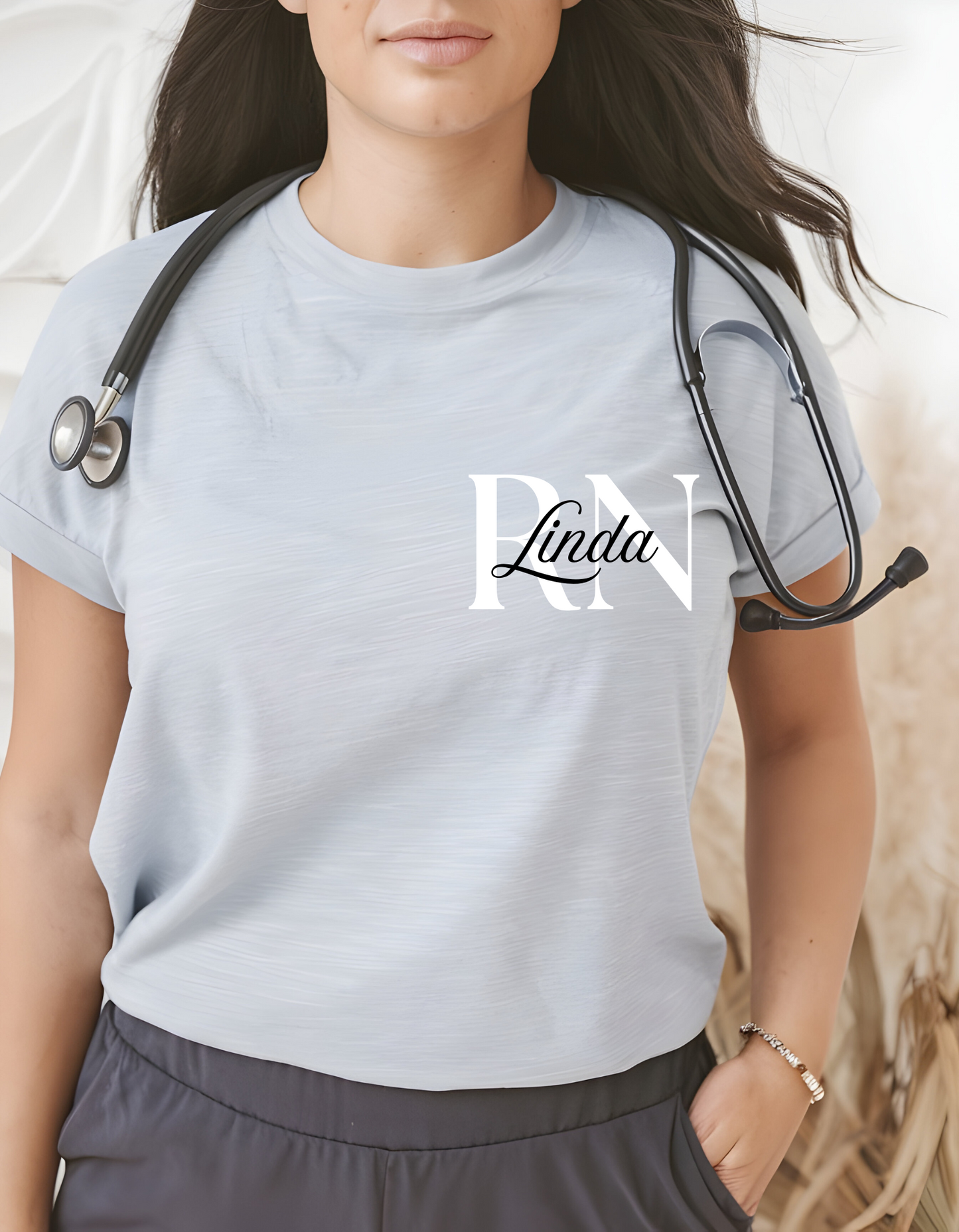 Personalized RN Nurse Sweatshirt | Custom Name Nurse Crewneck | LPN Nurse Sweatshirt | Registered Nurse Gift