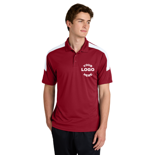 Custom Sport-Tek® Men's Competitor™ United Polo | Personalized Performance Polo with Logo | Moisture-Wicking Team & Business Polo