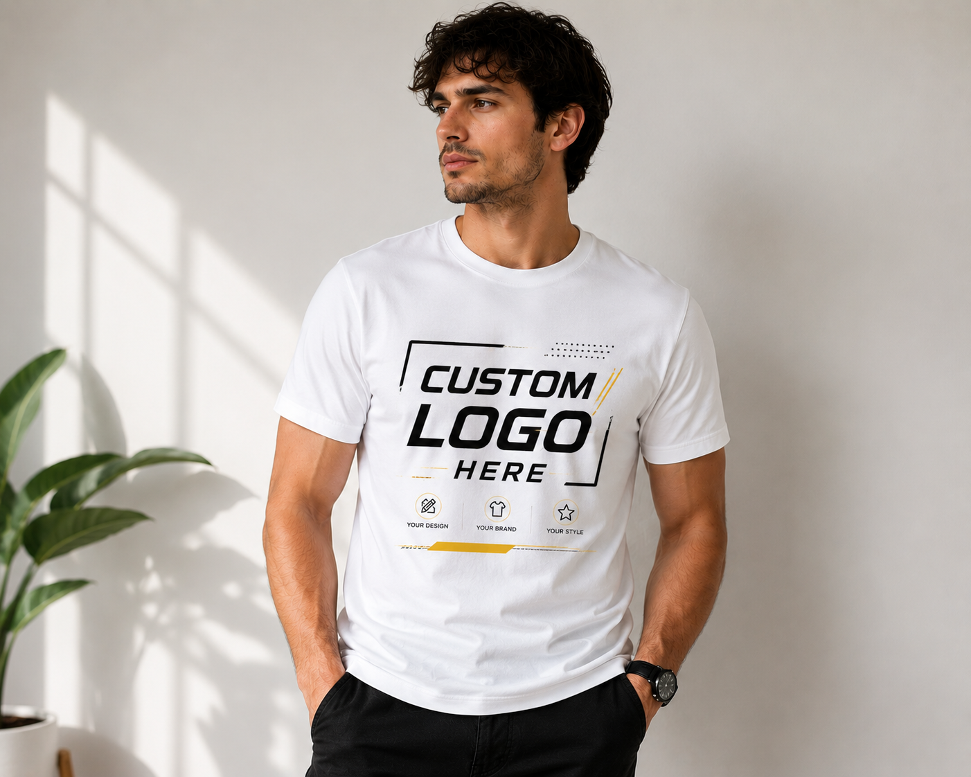Custom Logo T-Shirt | Personalized Business & Event Shirts