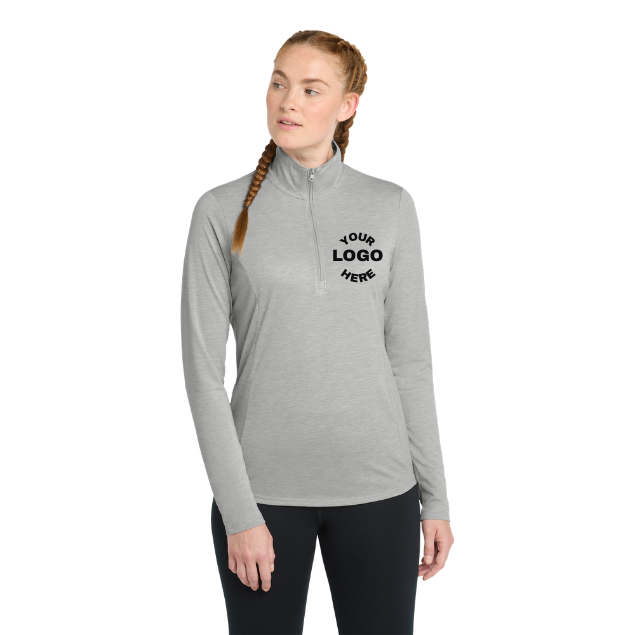Custom Sport-Tek® PosiCharge® Tri-Blend Wicking 1/4-Zip Pullover