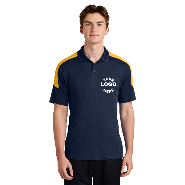 Custom DTF Men’s Polo Shirt - Competitor™ United Polo Shirts