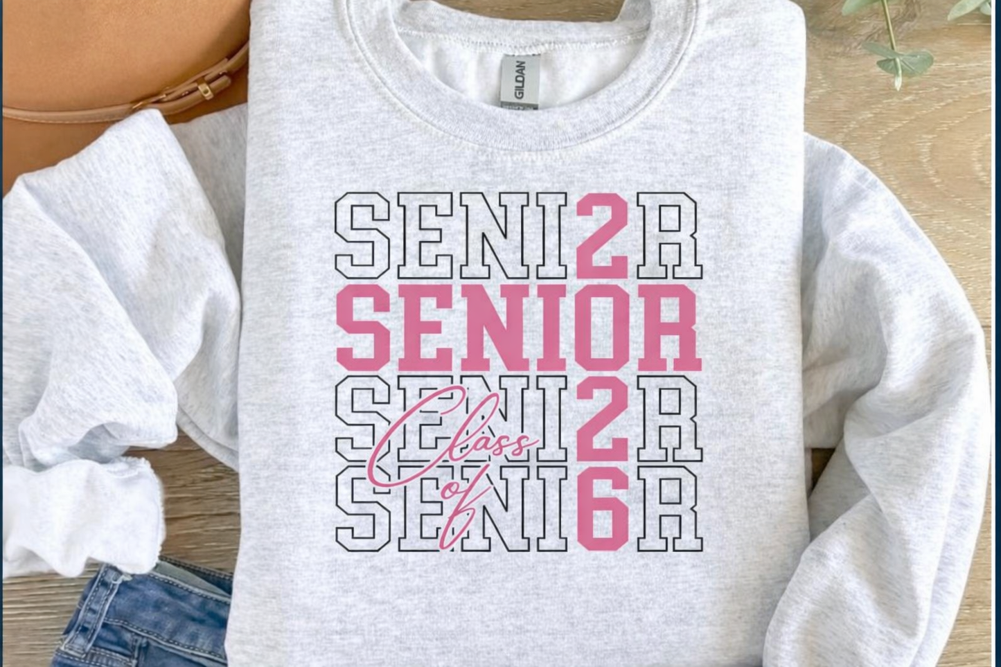 Senior Class of 2026 Shirts | Class of 2026 Senior Apparel | Crewneck| Family Graduation Shirts| Senior 2026 Sweatshirts|Graduation Outfit