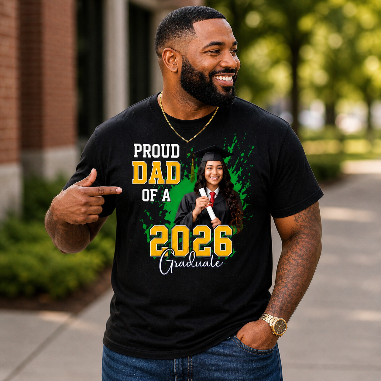 Custom Graduation Shirts 2026, Family Matching Graduation Shirts, Proud Mom Dad Shirts, Personalized Photo Shirt, Grad 2026 Outfit