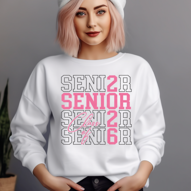 Senior Class of 2026 Shirts | Class of 2026 Senior Apparel | Crewneck| Family Graduation Shirts| Senior 2026 Sweatshirts|Graduation Outfit