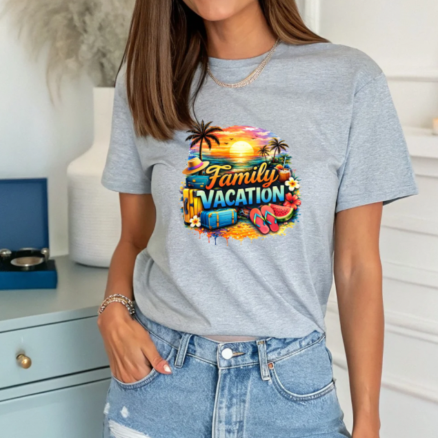 Family Vacation Shirt, Matching Family Trip Shirts, Summer Vacation T-Shirt, Beach Family Outfit, Travel Shirts, Family Reunion Tee