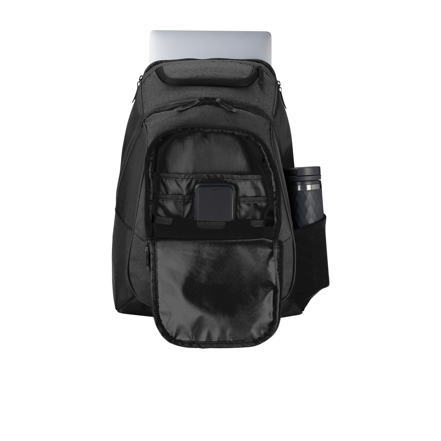 Custom Port Authority® Exec Backpack – Bulk Corporate Logo Backpack