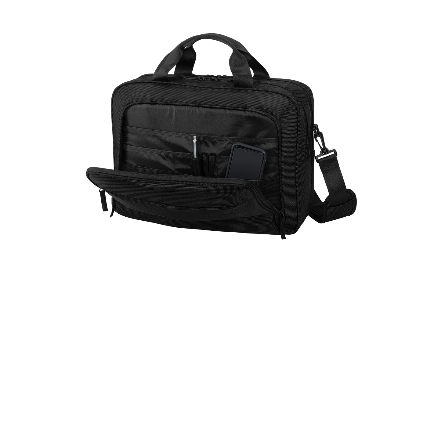 Custom Port Authority® Exec Briefcase BG323 | Personalized Business Laptop Bag