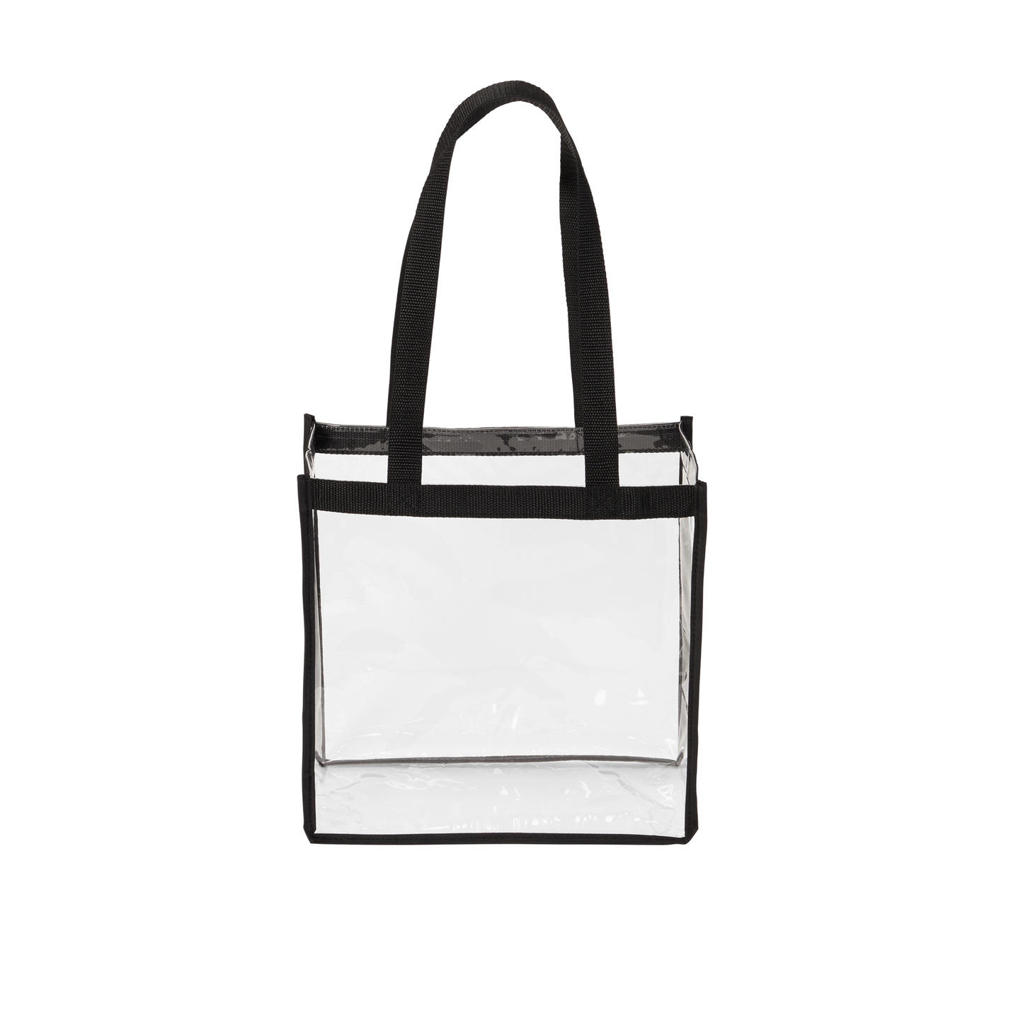 Clear Stadium Tote – Transparent Event & Security Bag (Blank or Custom Logo)