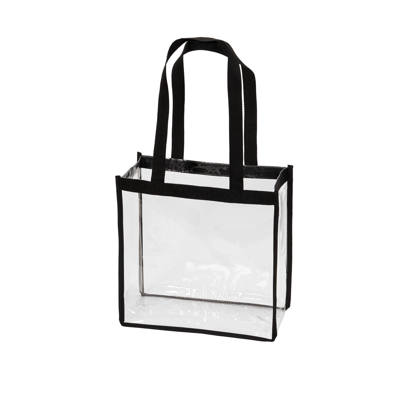 Clear Stadium Tote – Transparent Event & Security Bag (Blank or Custom Logo)