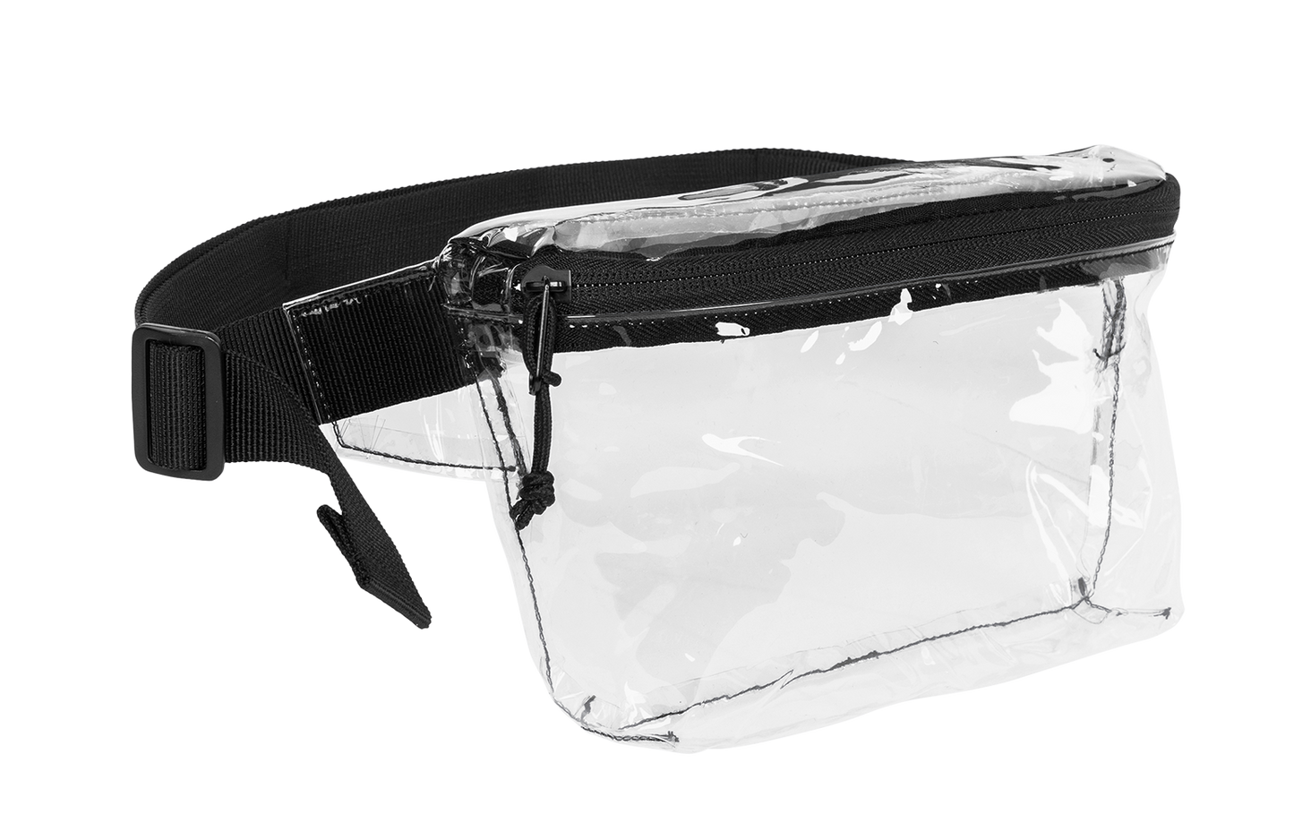 Port Authority® Clear Hip Pack - Blank PVC Adjustable Bag - Stadium Approved Fanny Pack (Blank)