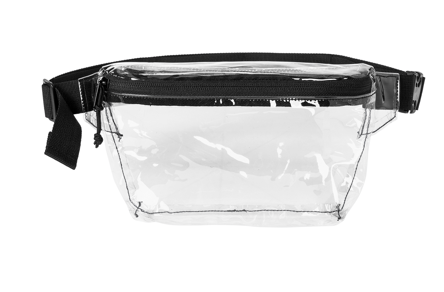 Port Authority® Clear Hip Pack - Blank PVC Adjustable Bag - Stadium Approved Fanny Pack (Blank)