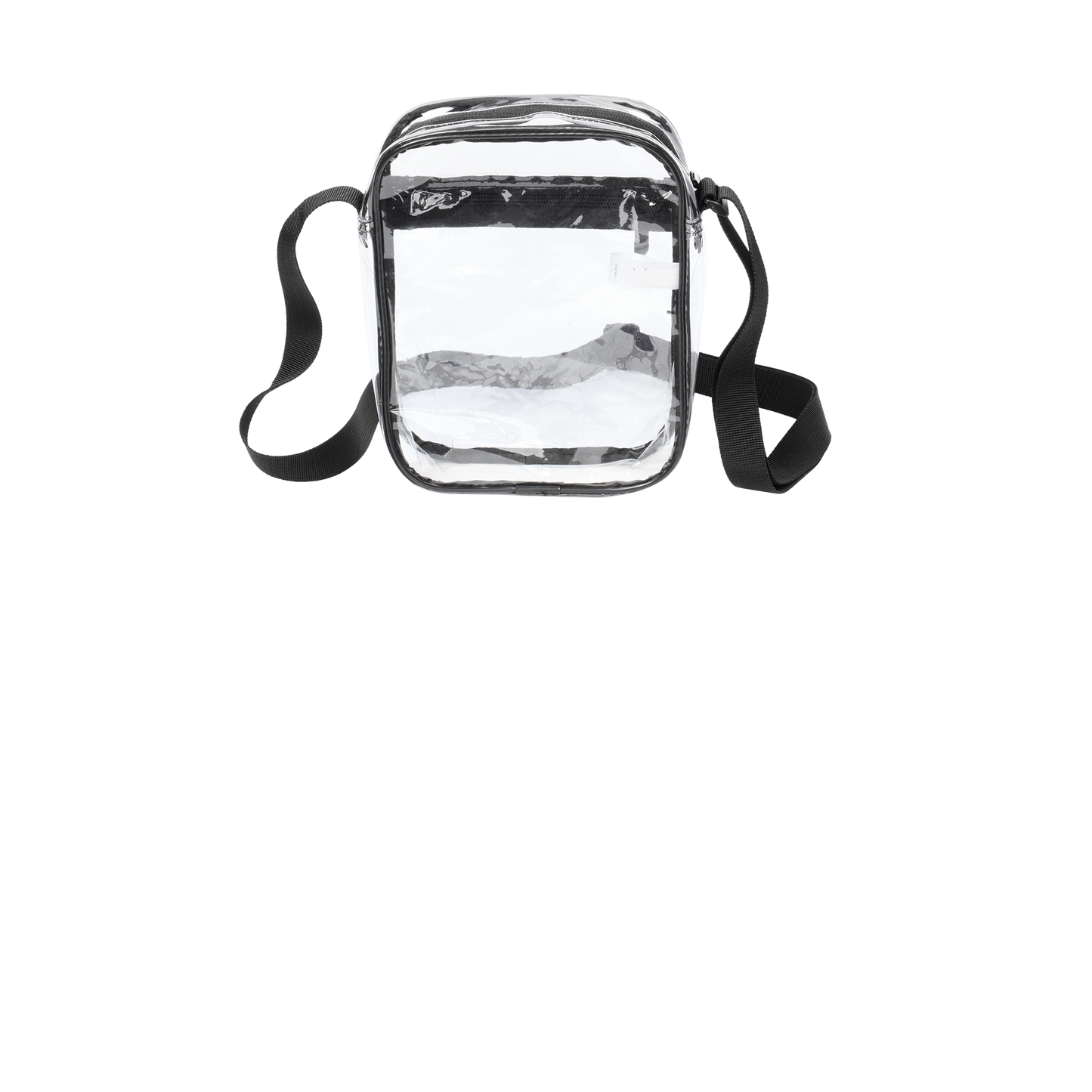 Port Authority® Clear Crossbody Bag – Blank PVC Adjustable Bag