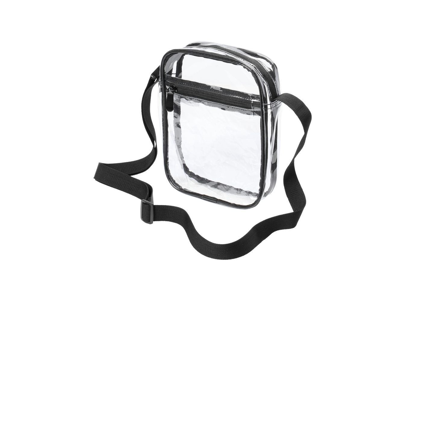 Port Authority® Clear Crossbody Bag – Blank PVC Adjustable Bag