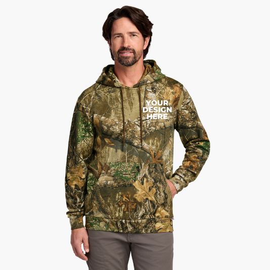 Custom DTF Print Russell Outdoors™ Realtree® Camo Pullover Hoodie – RU400