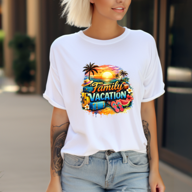 Family Vacation Shirt, Matching Family Trip Shirts, Summer Vacation T-Shirt, Beach Family Outfit, Travel Shirts, Family Reunion Tee