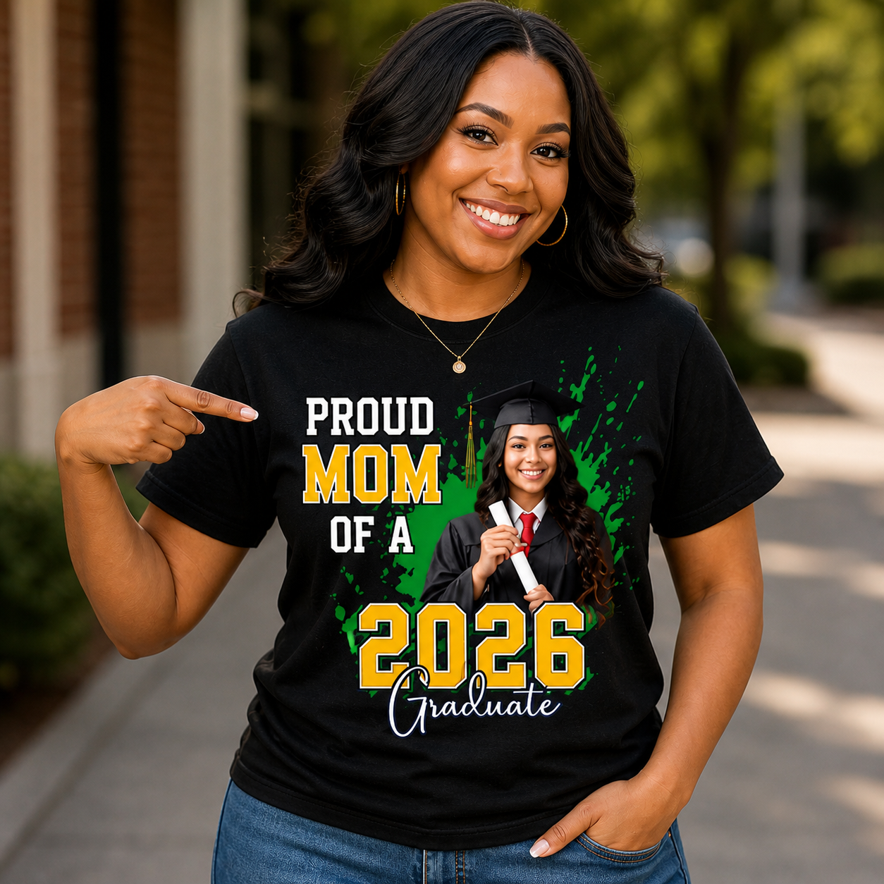 Custom Graduation Shirts 2026, Family Matching Graduation Shirts, Proud Mom Dad Shirts, Personalized Photo Shirt, Grad 2026 Outfit