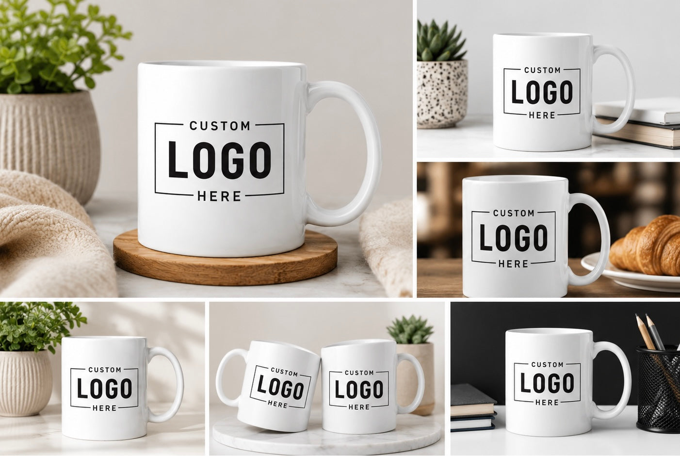 Custom Personalized Coffee Mug | Add Your Logo, Photo or Text | Custom Business Mug | Gift for Family, Friends & Coworkers | 11oz Ceramic Mug