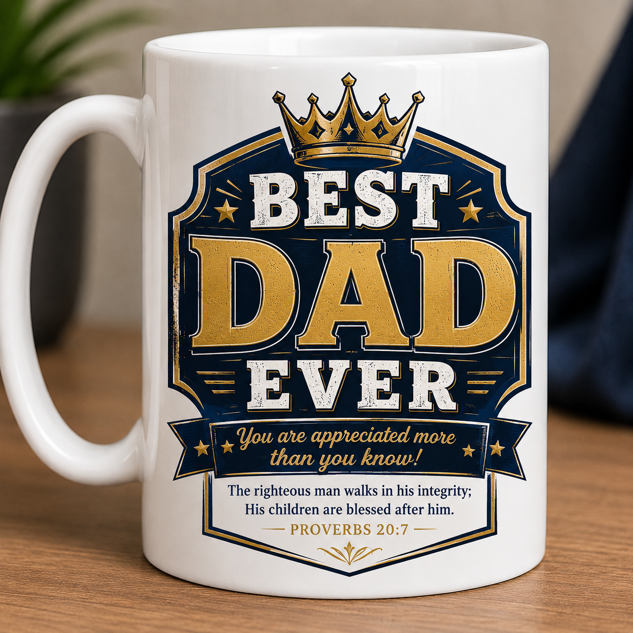 Custom Father's Day Mug | Personalized Coffee Mug Gift for Dad
