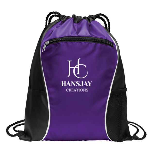 Custom Cinch Pack | Personalized Drawstring Bag | Port Authority BG613