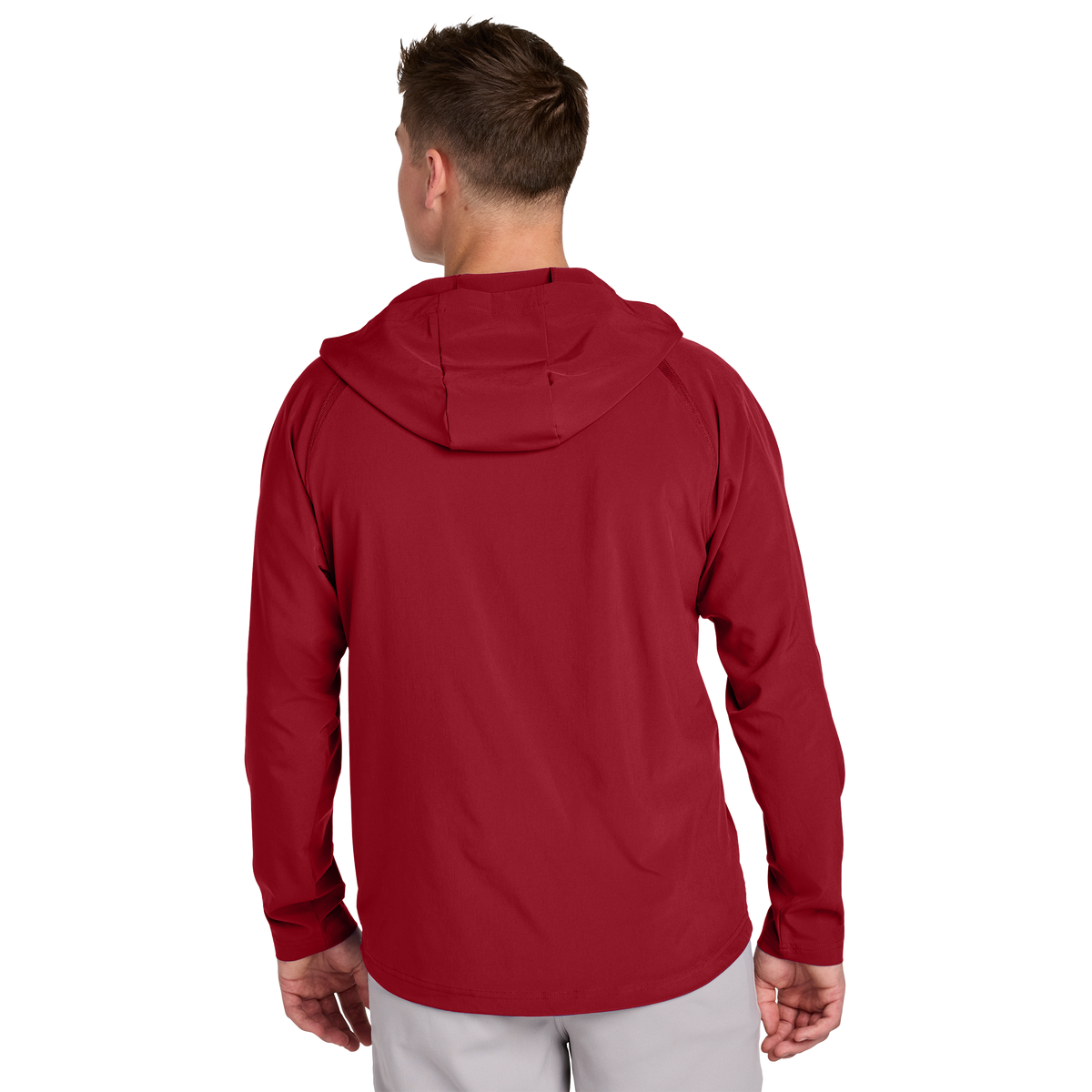 Sport-Tek JST488 Custom Hooded Jacket | DTF Printed