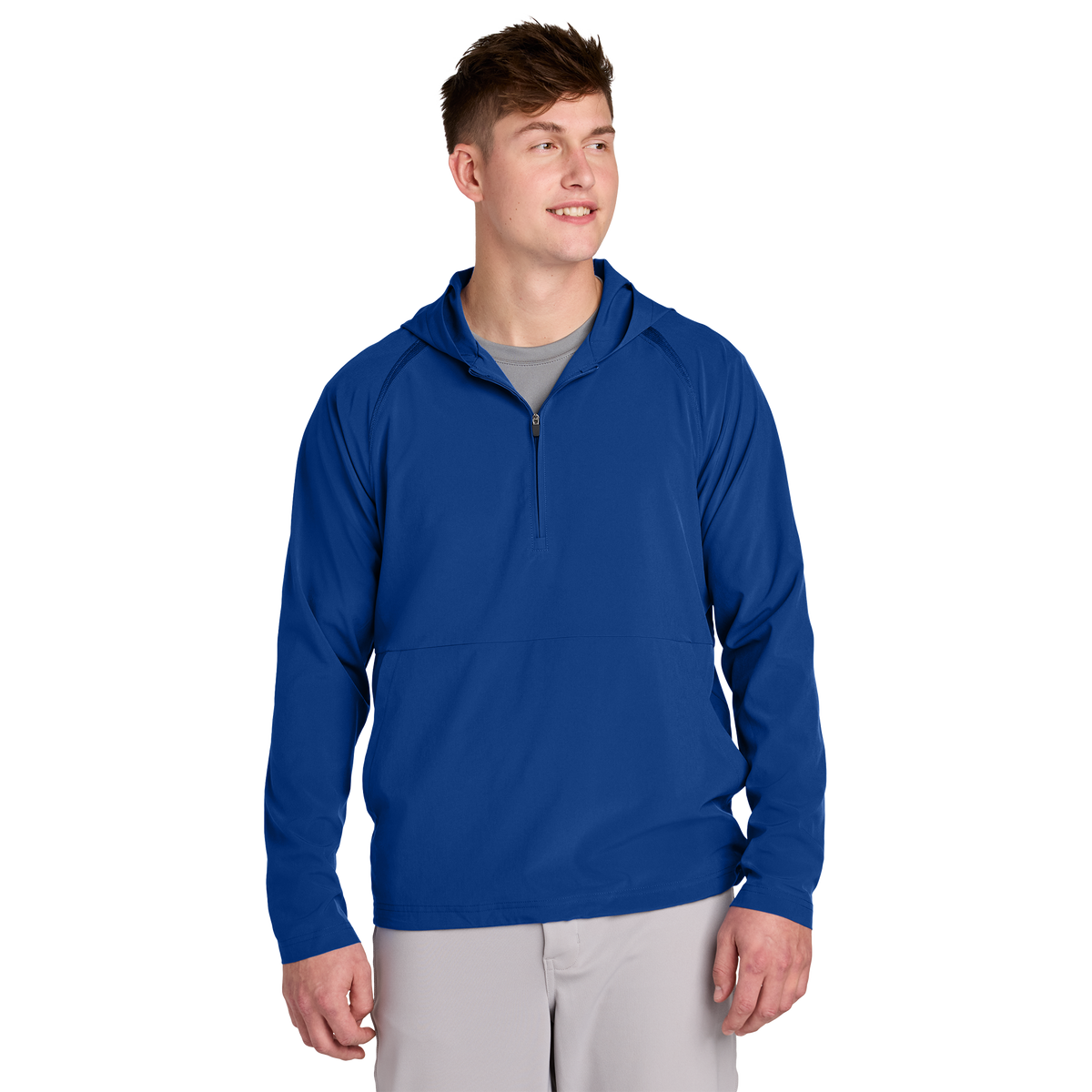 Sport-Tek JST488 Custom Hooded Jacket | DTF Printed