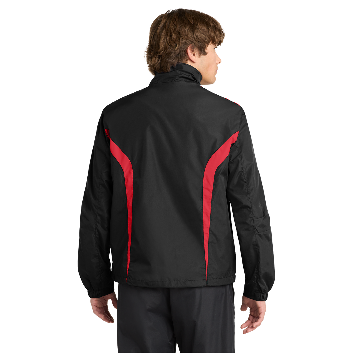 Custom Color block Raglan Jacket – DTF Printed