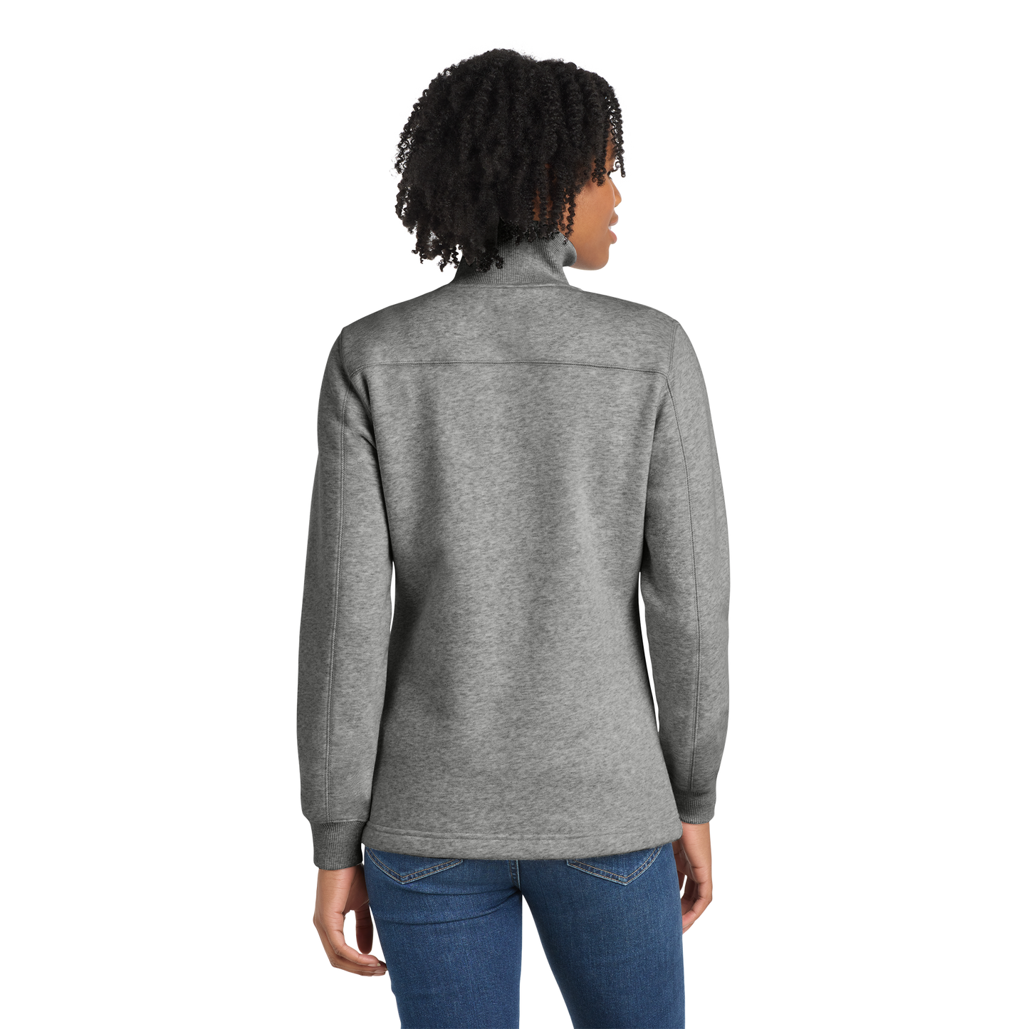 Custom Women’s 1/4-Zip Sweatshirt – Branded Team Pullover