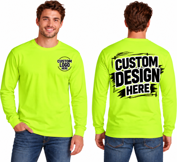 Port & Company PC450LS Custom Long Sleeve T-Shirt