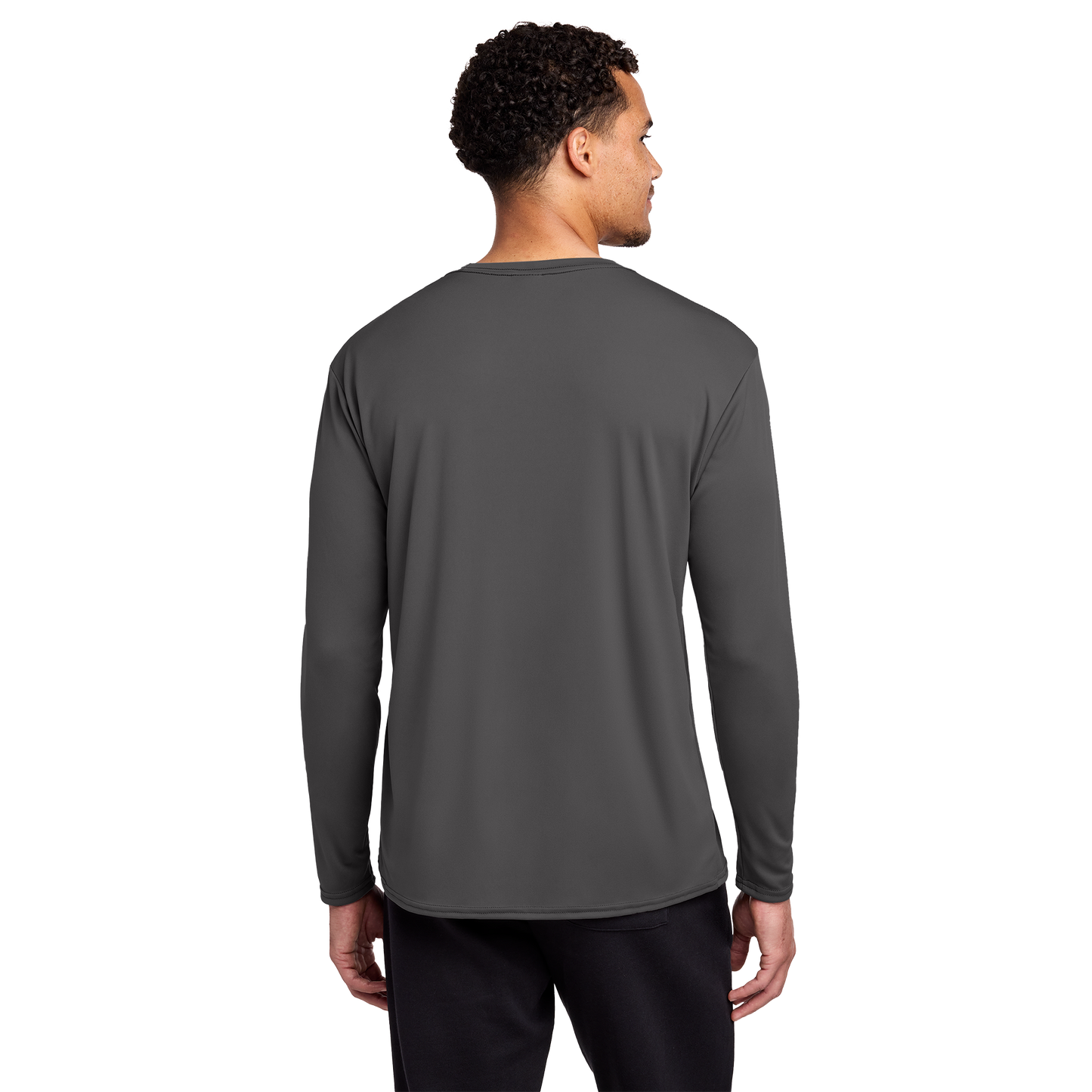 Port & Co™ Long Sleeve Performance Tee | UPF 50 Moisture-Wicking Shirt