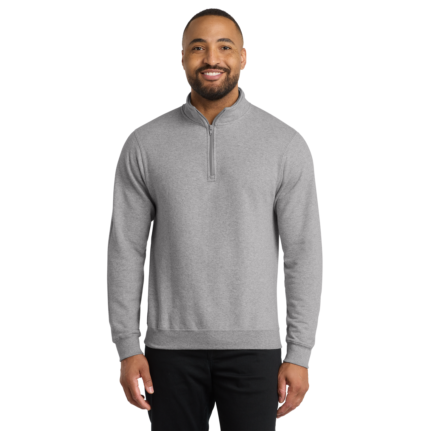 Custom Port & Company® Core Fleece 1/4-Zip Pullover Sweatshirt PC78Q | Personalized Logo Quarter-Zip | Business & Team Apparel
