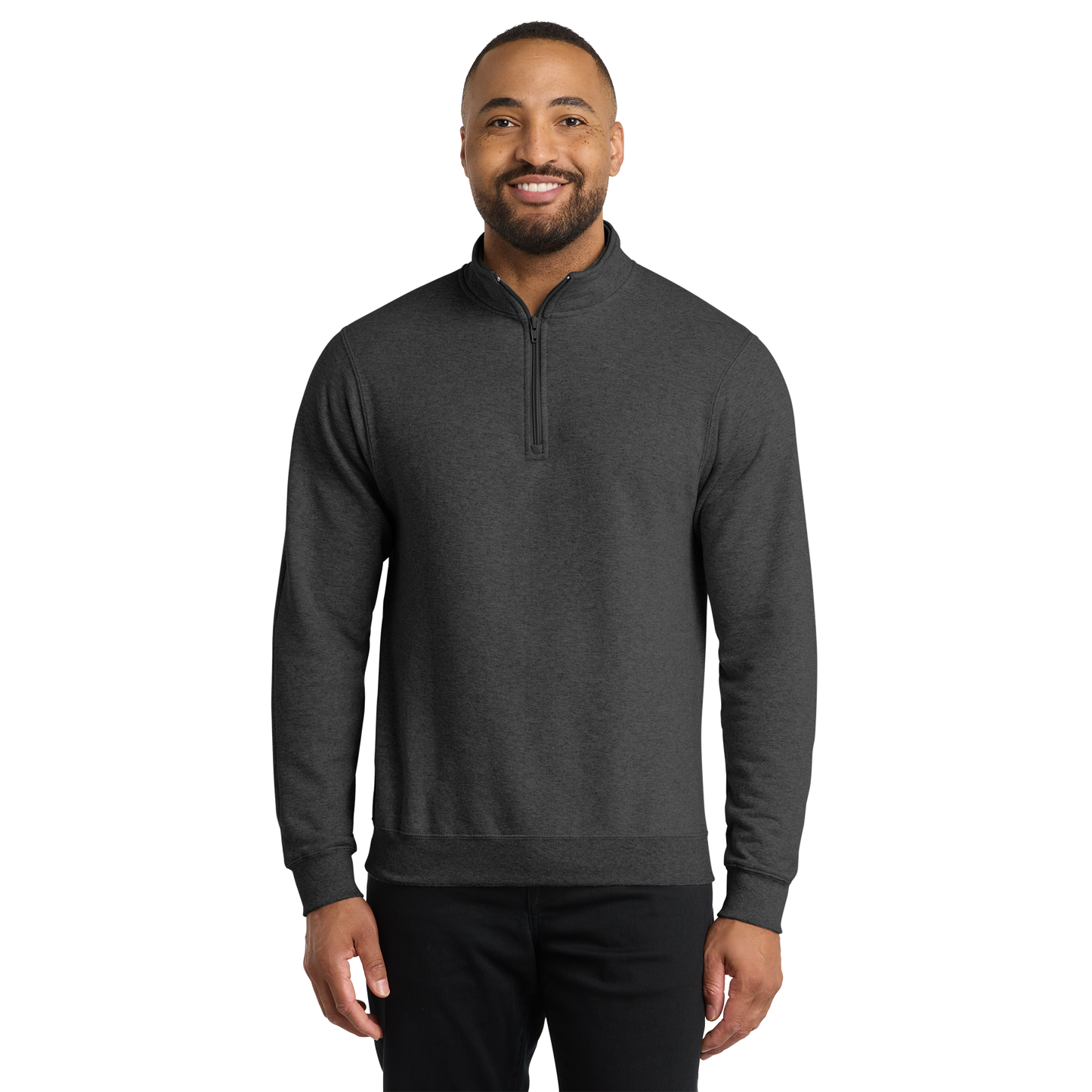 Custom Port & Company® Core Fleece 1/4-Zip Pullover Sweatshirt PC78Q | Personalized Logo Quarter-Zip | Business & Team Apparel