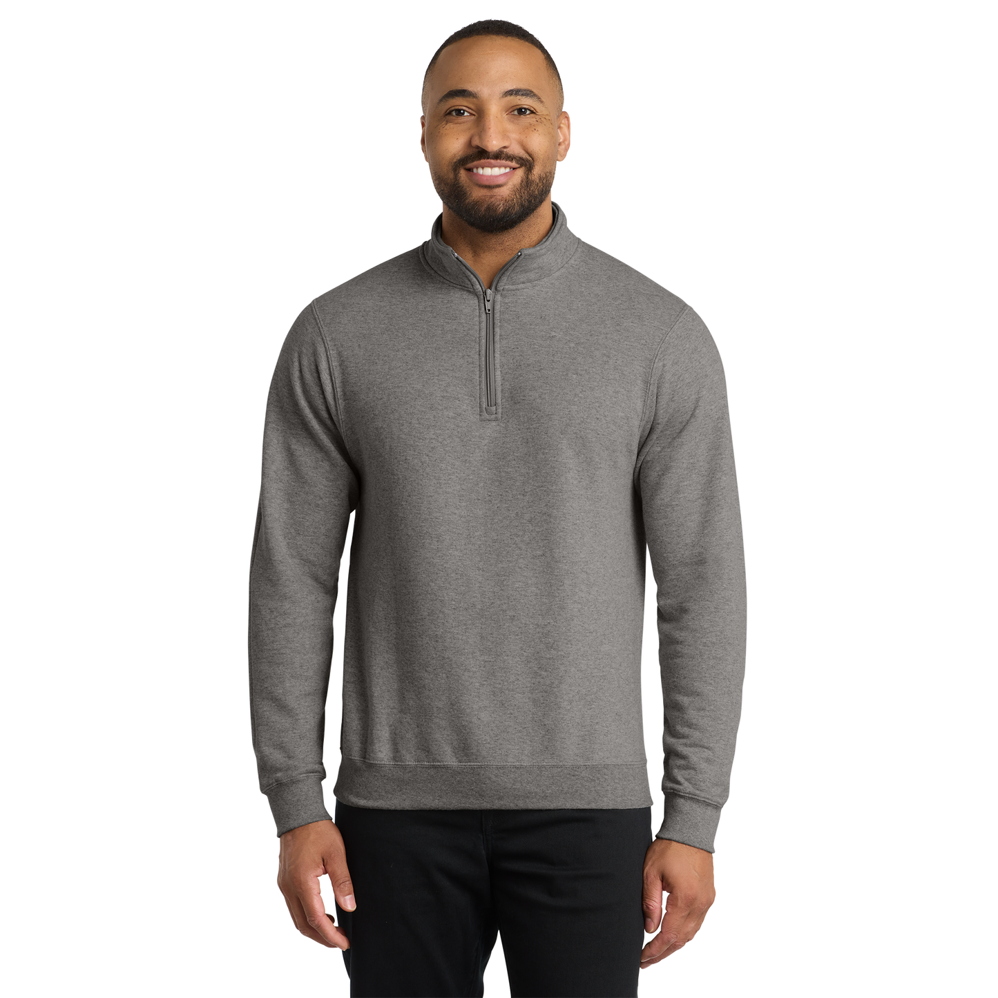 Custom Port & Company® Core Fleece 1/4-Zip Pullover Sweatshirt PC78Q | Personalized Logo Quarter-Zip | Business & Team Apparel