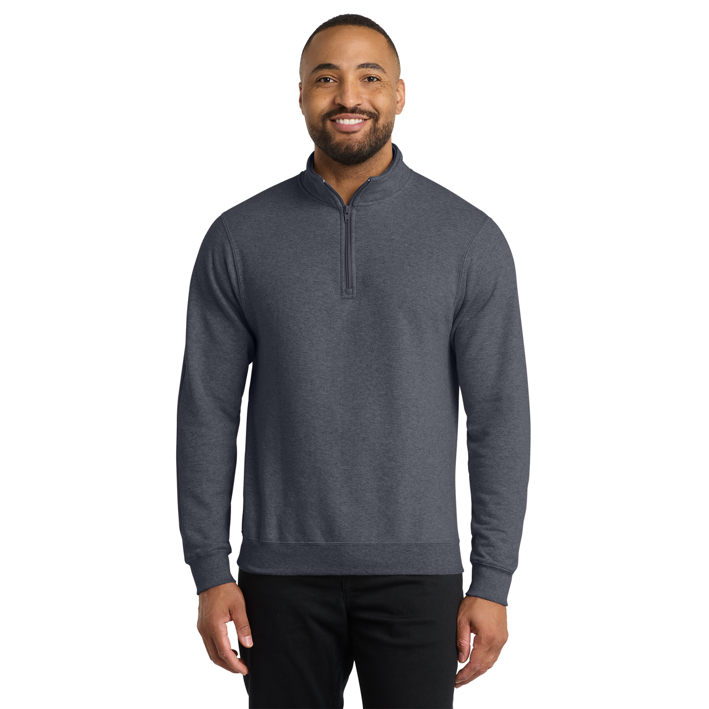 Custom Port & Company® Core Fleece 1/4-Zip Pullover Sweatshirt PC78Q | Personalized Logo Quarter-Zip | Business & Team Apparel